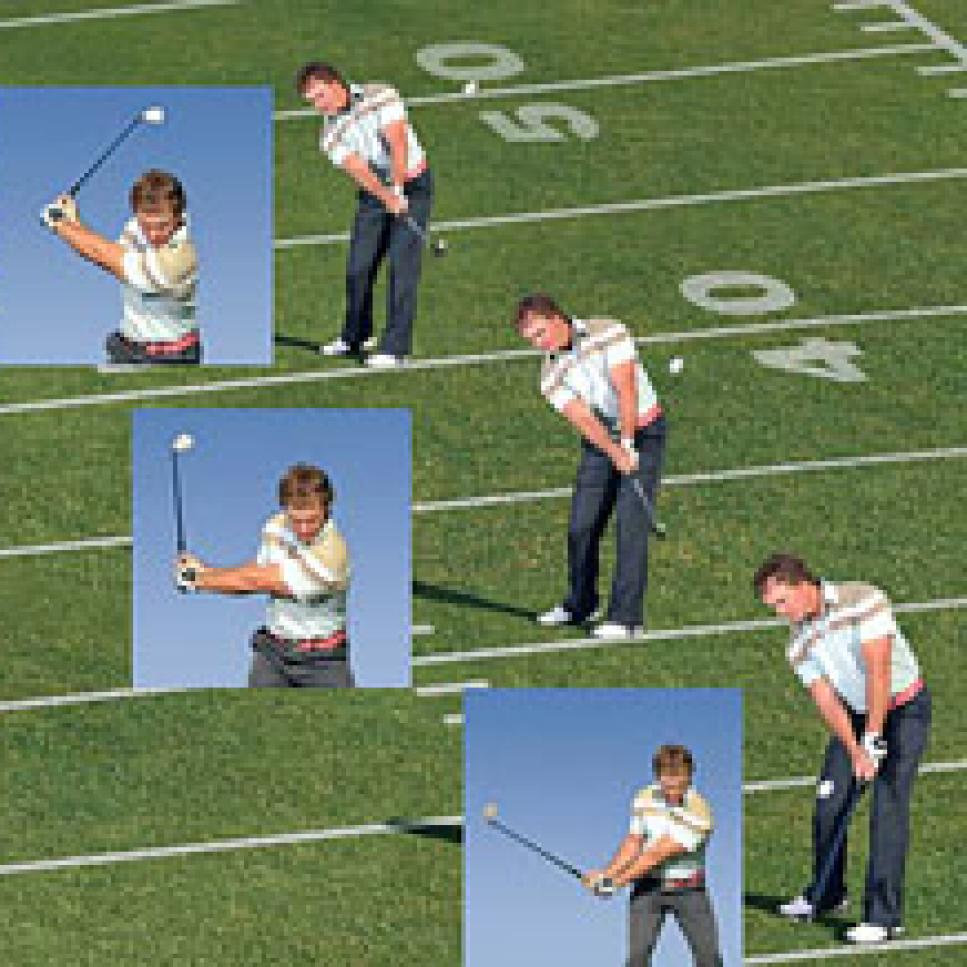 Stretch the defense: Regulate your backswing to gain yards