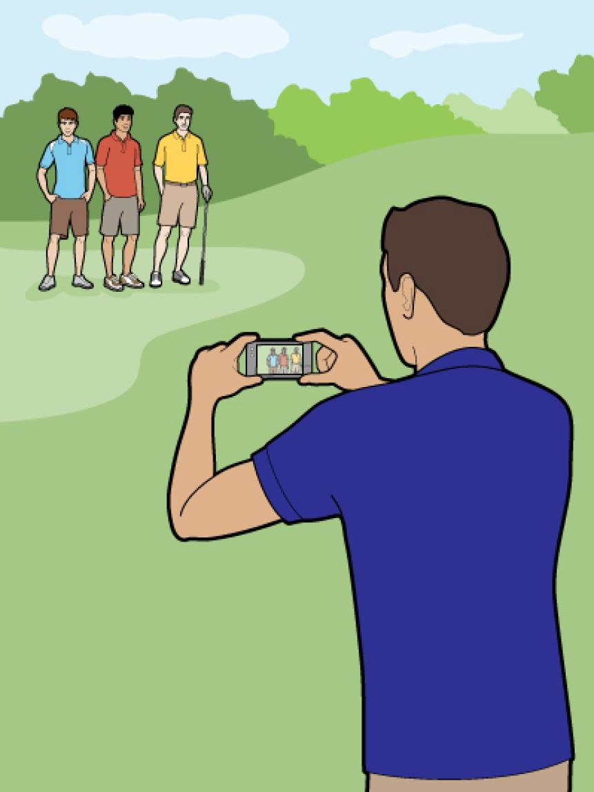 How To Take A Golf Photo