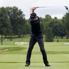 Great flexibility is a hallmark of Walker\'s swing, but it has worked against him in the past. "He has the ability to turn almost too much," Harmon says. "We\'ve reduced his turn a bit so he has an easier time delivering the club to the ball." Harmon also likes how Walker makes a good coil without moving outside his right leg.