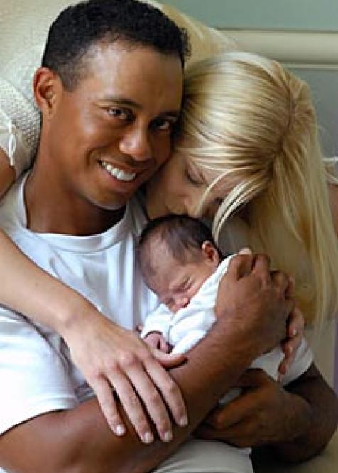 Woods as a father? No problem