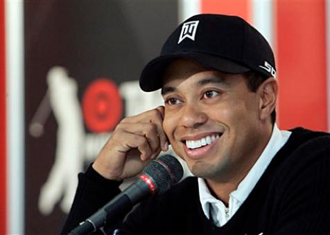 Tiger Is Ready To Pick Up The Sticks
