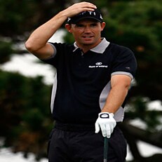 Padraig Harrington has won the last two major championship, but Thomas Bonk says the Irishman\'s play in 2009 "has been decidedly minor."