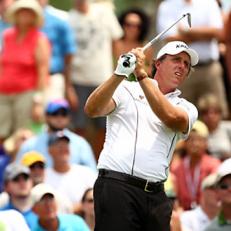 Phil Mickelson\'s hopes of a second Players Championship might have drowned in the water on the 16th hole.