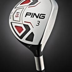 __Ping i15:__ This 3-wood, which is weighted to produce a penetrating trajectory, was used by Hunter Mahan at the PGA.