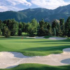 Trail Creek Course at Sun Valley Resort has some great views of the mountains.