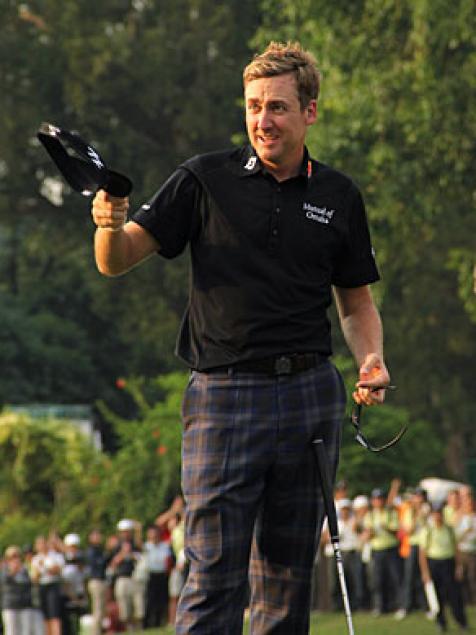 Poulter Hangs On