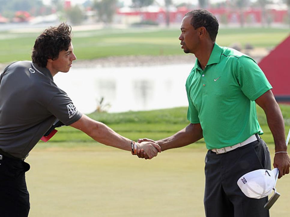 Rory McIlroy vs. Tiger Woods