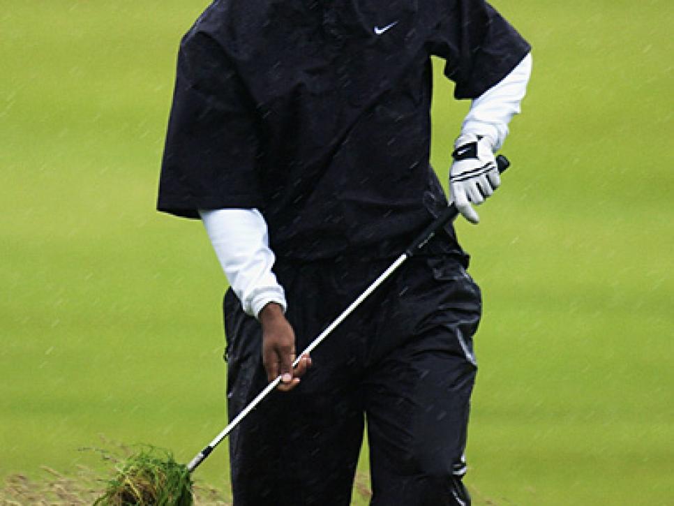 Tiger Woods' 81, 2002 British Open