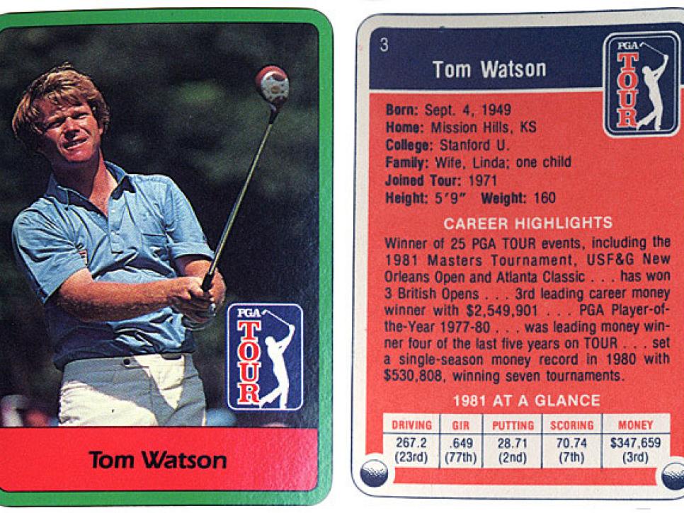 Vintage PGA Tour Trading Cards | Golf News and Tour Information | Golf Digest