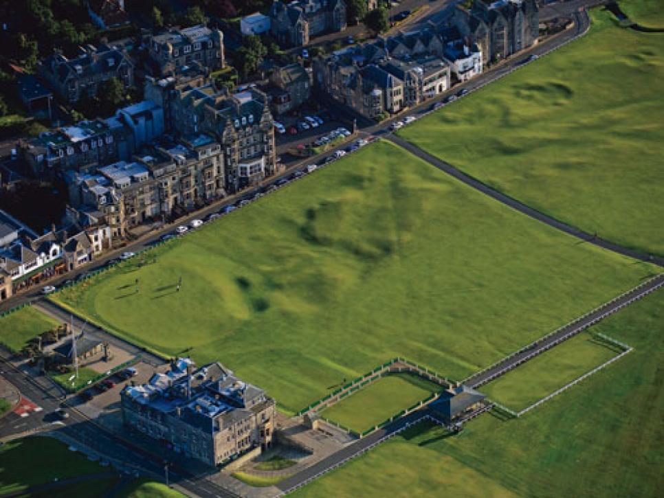 The layout of the old course at st andrews scotland Rumpled Genius Golf News And Tour Information Golf Digest
