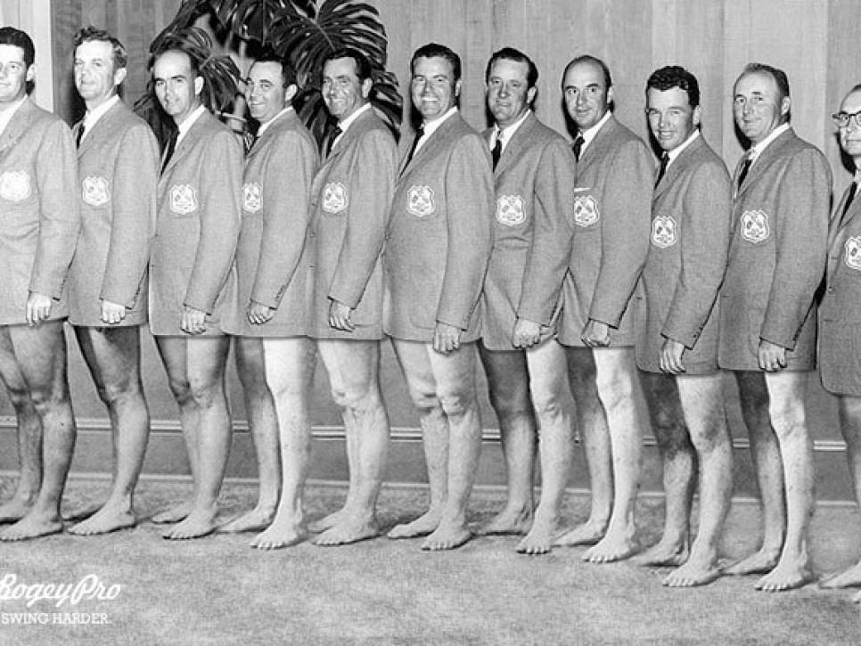 1955: TEAM USA PREPARES TO PARTY POOLSIDE