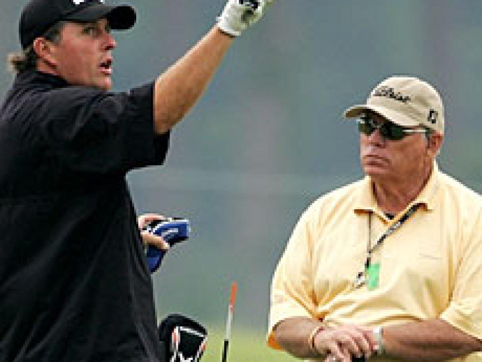 1.)  Phil Mickelson & Butch Harmon