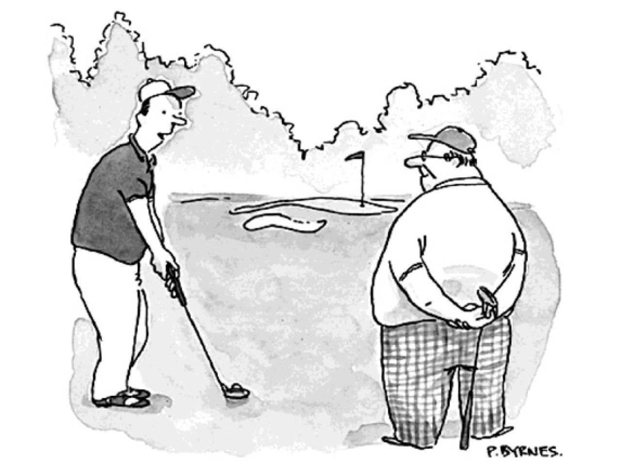 Slideshow The New Yorkers View Of Golf Golf Digest 