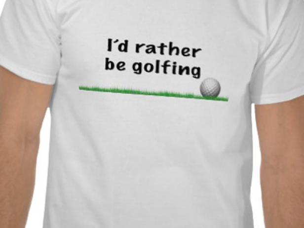 Feed Me Pizza and Take Me Golfing T Shirt Golf Gear Tee Gift 