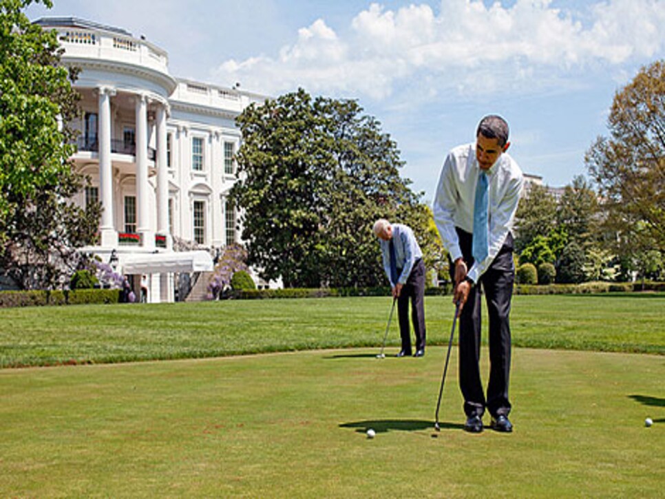 Defender: The golf game for groups of three (and *not* three-putts)