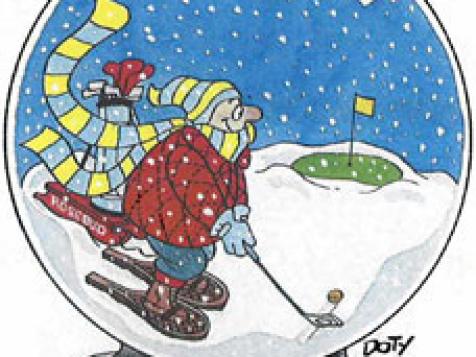 The bracing joys of winter golf