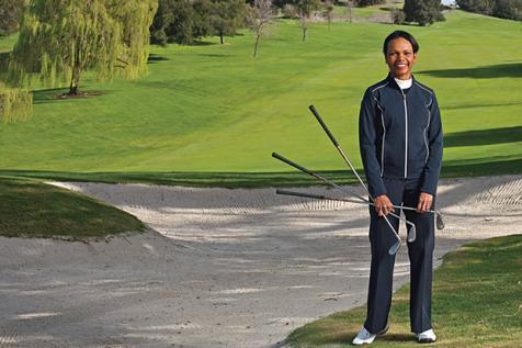 The Golf Digest Interview: Condoleezza Rice