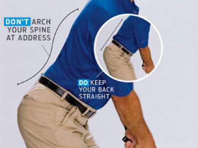 Fitness Don t Arch Your Back This is the Loop Golf Digest