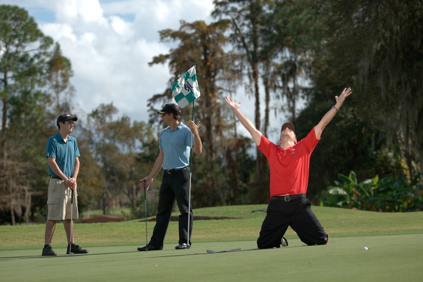 You will have a day where you miss every fairway but make every putt for double bogey.