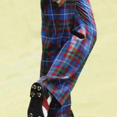 You might not have the flair of Ian Poulter to pull off wearing megawatt tartans like this, but don\'t rule out wearing plaid this fall. Many muted styles retain the classic look of plaid wearers like Jack Nicklaus and Johnny Miller and are mainstream enough for those who aren\'t as daring as Poulter.
