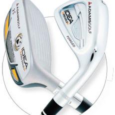 __ADAMS__ has upgraded its forged cavity-back irons with the Idea Pro Gold, which supplements six irons forged from 8620 carbon steel with two compact hybrids with a maraging steel face / $800, [adamsgolf.com](http://www.adamsgolf.com)