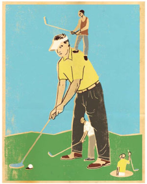 Peter Finch Private doors, Pried Open Golf Digest