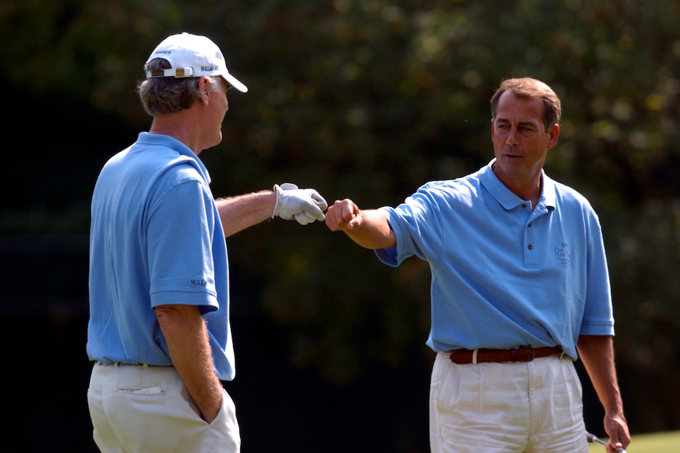 John Boehner showered with golf gifts on his way out as Speaker of the ...