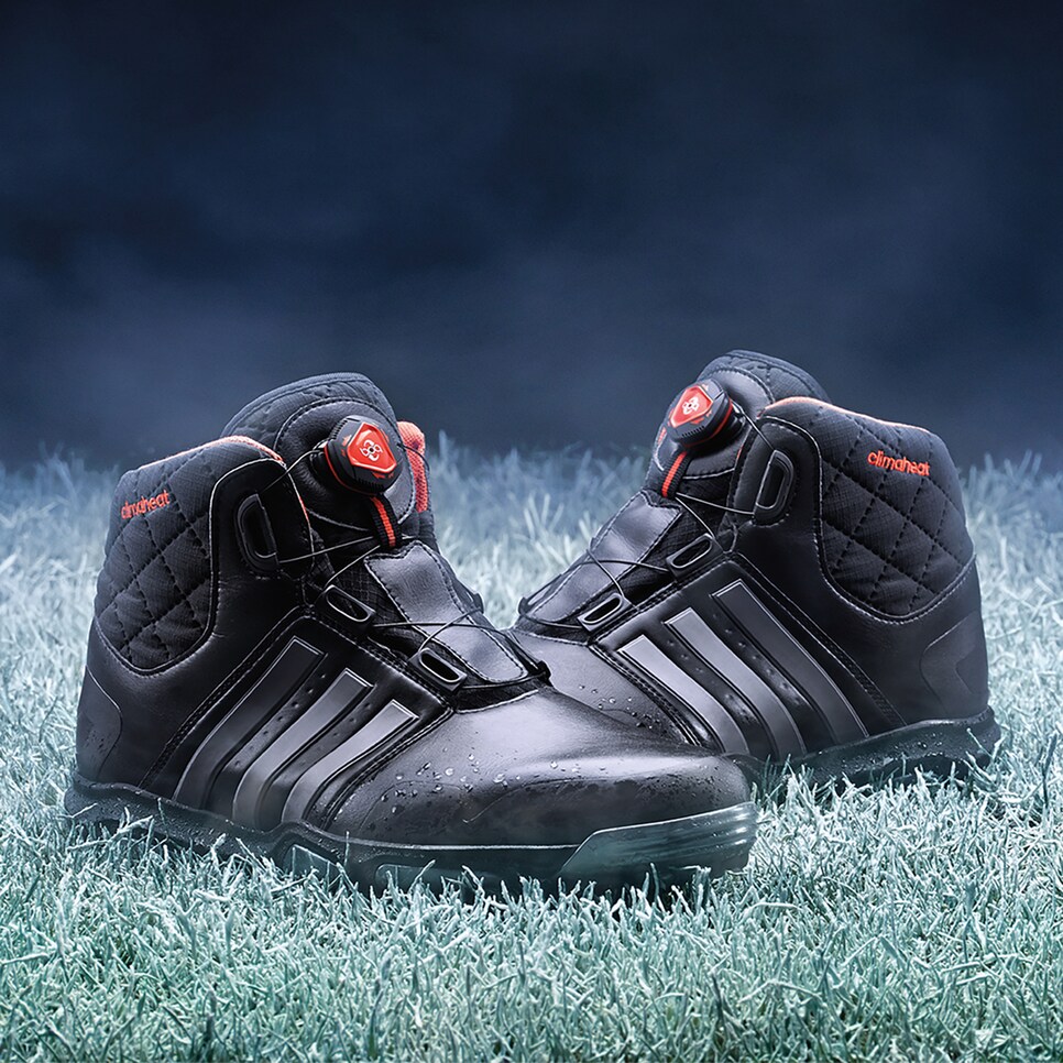 These golf shoes from Adidas are designed for cold weather golfers Golf News and Tour Information Golf Digest