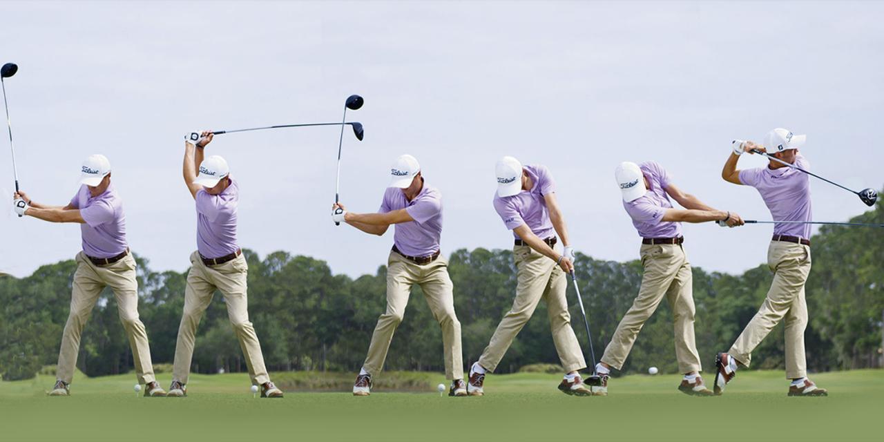 The Slow Motion Golf Swing