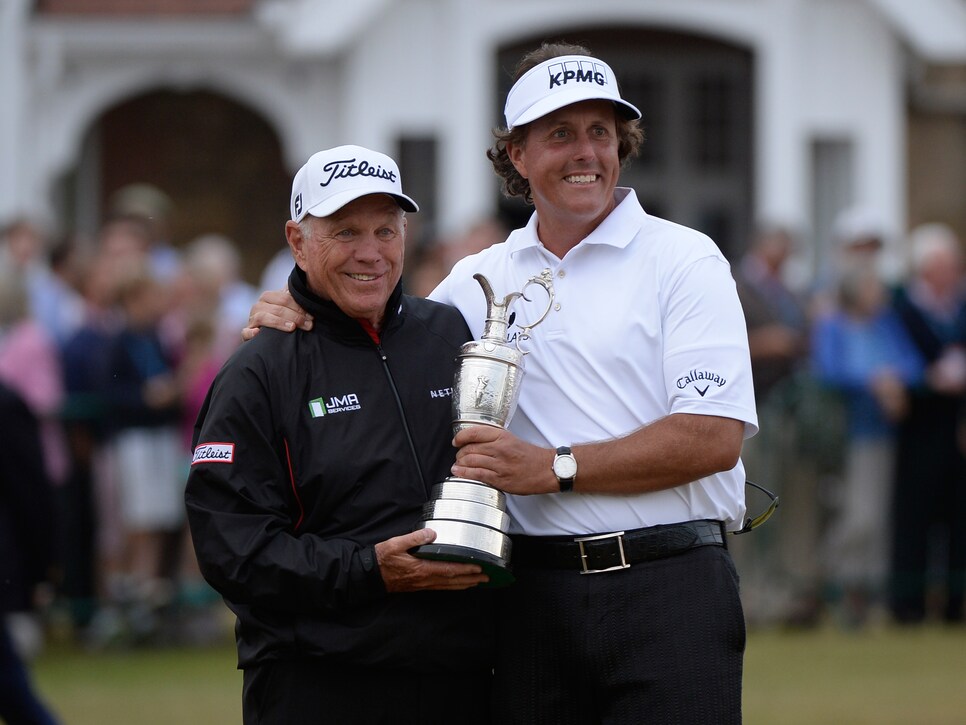 Phil Mickelson, longtime swing coach Butch Harmon split