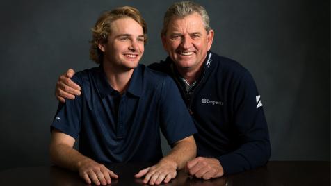 Nick Price and son Greg go low-key in Father/Son Challenge