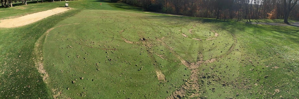 12th green damage.JPG