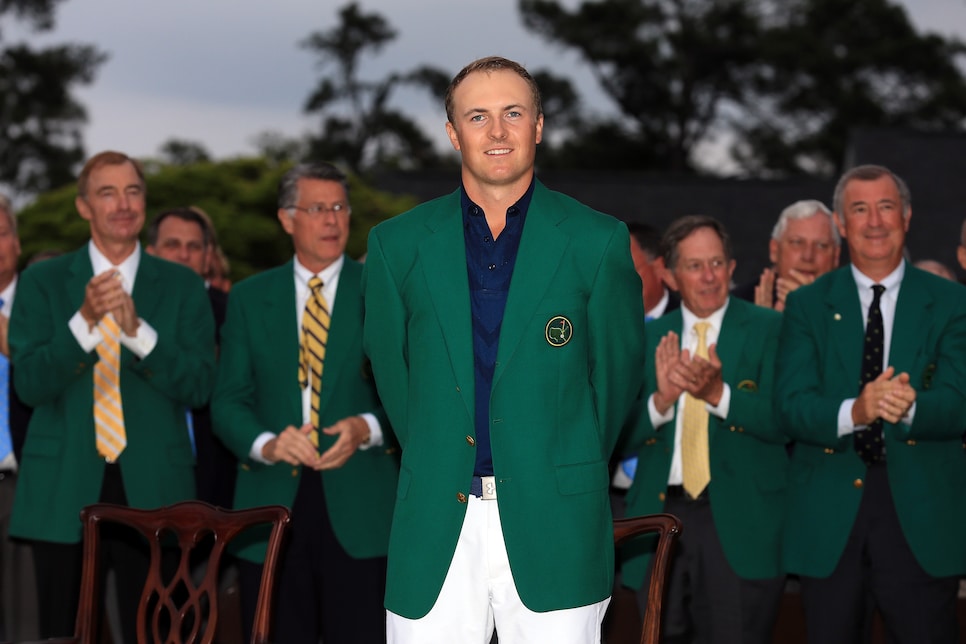 Why is the Masters green jacket green?