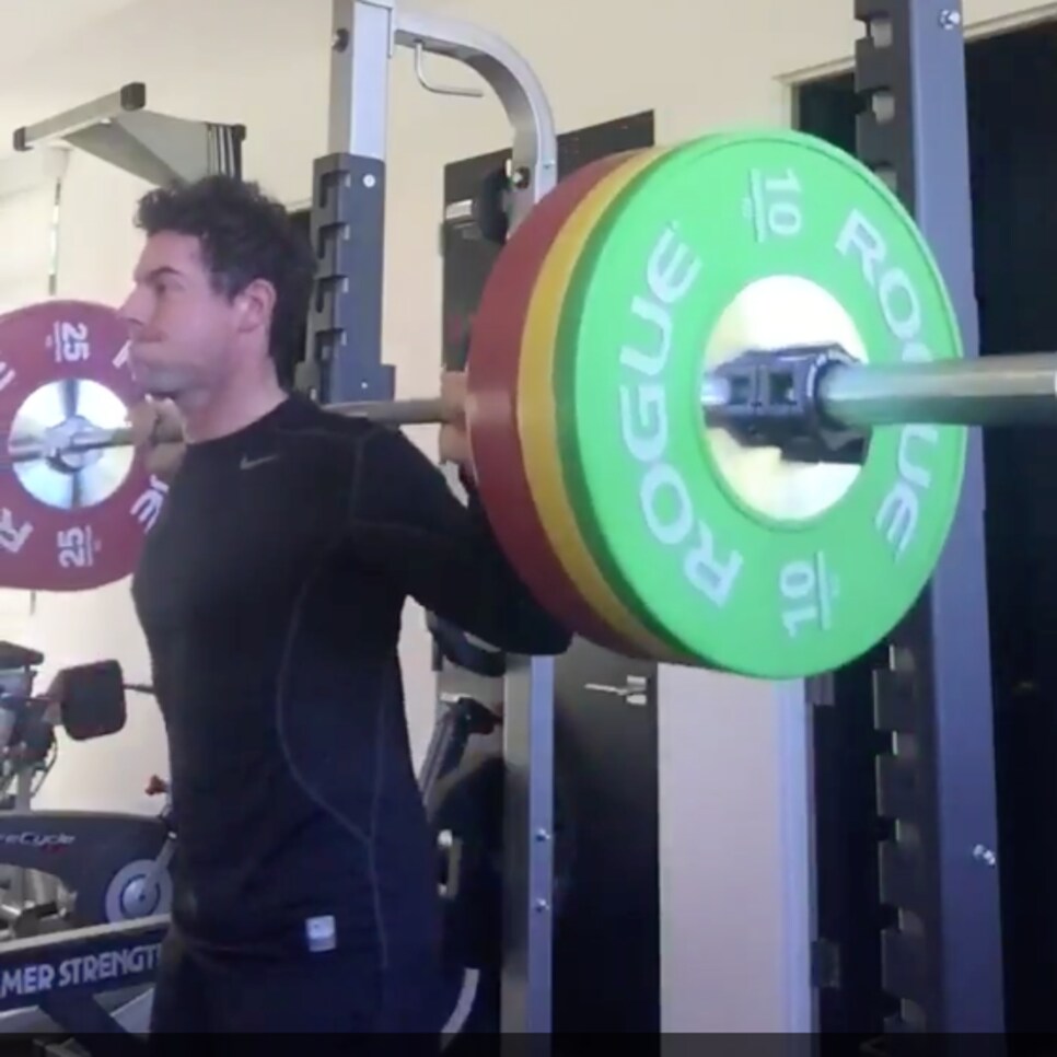 Rory cheap mcilroy training