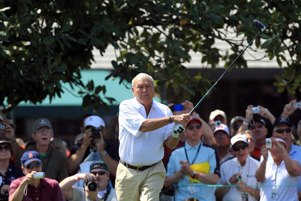 This Arnold Palmer story about not laying up encapsulates why we