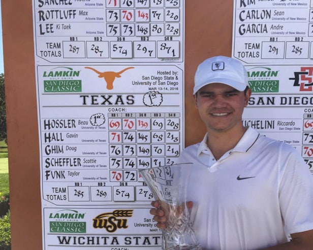 Beau Hossler Is Winning College Events At A Historic Rate | Golf News ...