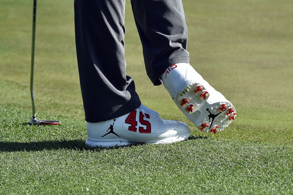 keegan bradley air jordan golf shoes