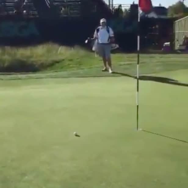 This Rickie Fowler video proves Oakmont's greens are rolling at ...