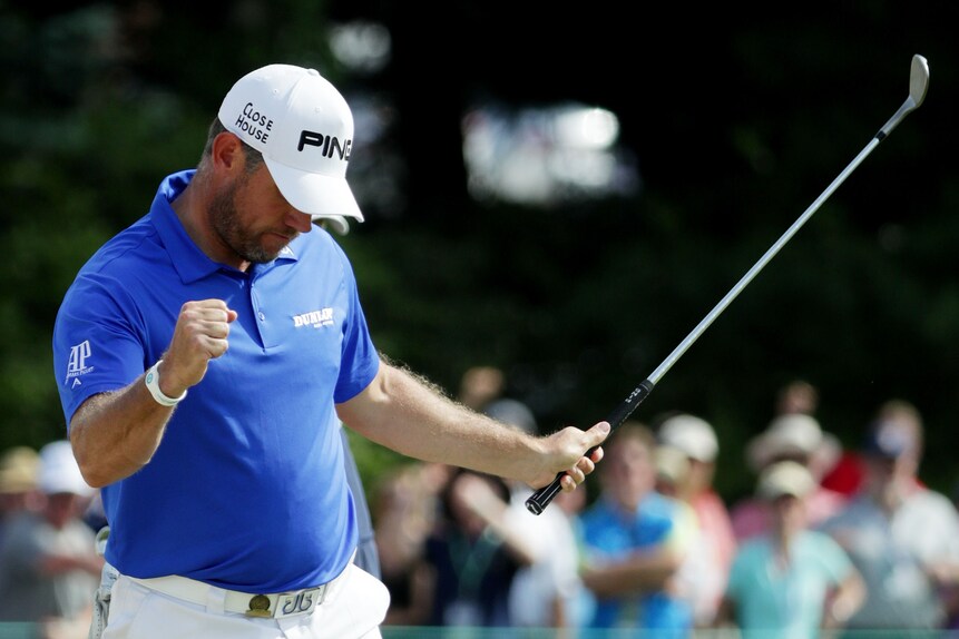 Birdie: Lee Westwood