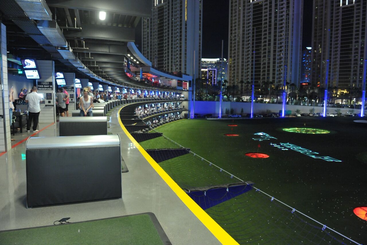 Topgolf Las Vegas is the world's most insane driving range, This is the  Loop