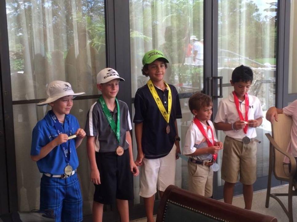 Tiger Woods Son Charlie Ties For Second In U S Kids Golf Event This Is The Loop Golf Digest