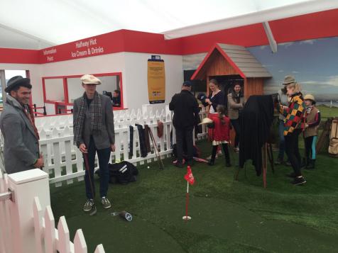 Who needs to walk Royal Troon when you can have so much fun in the Spectator Village