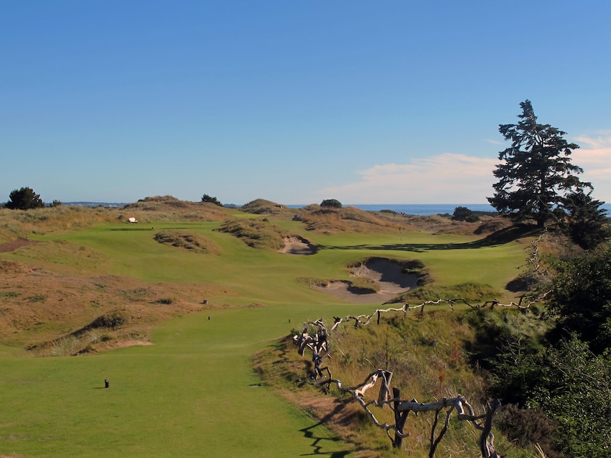 Play Preserve before anything else. The 13-hole par-3 course is a great primer for links golf, and each hole offers a view of the Pacific Ocean. Also, you can play as an eightsome at Preserve, which guarantees a ton of laughs.