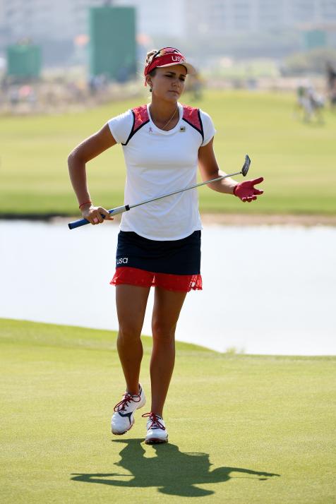 Olympic Style From The Women's Golf Competition