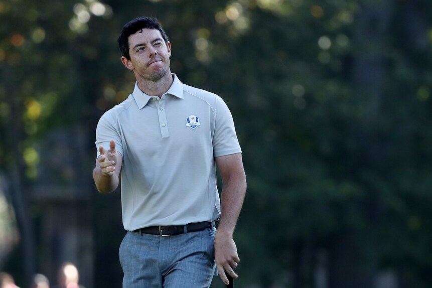 Rory McIlroy -- 125 Yards And In