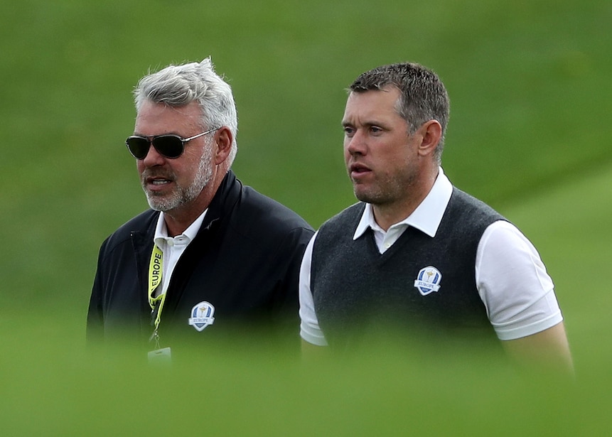 While Darren Clarke's two veteran picks -- Lee Westwood and Martin Kaymer -- recorded just one point in seven matches