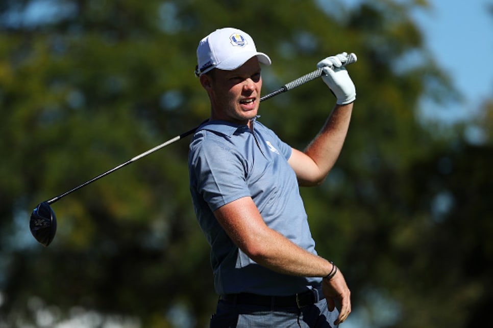 Danny Willett says his first Ryder Cup experience was 