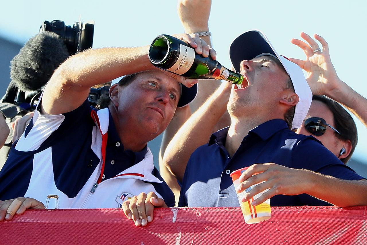 The best images of the Americans celebrating their 2016 Ryder Cup