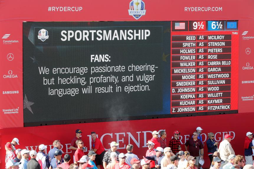 Do you think the 2016 Hazeltine crowd was overtly antagonistic and hostile?