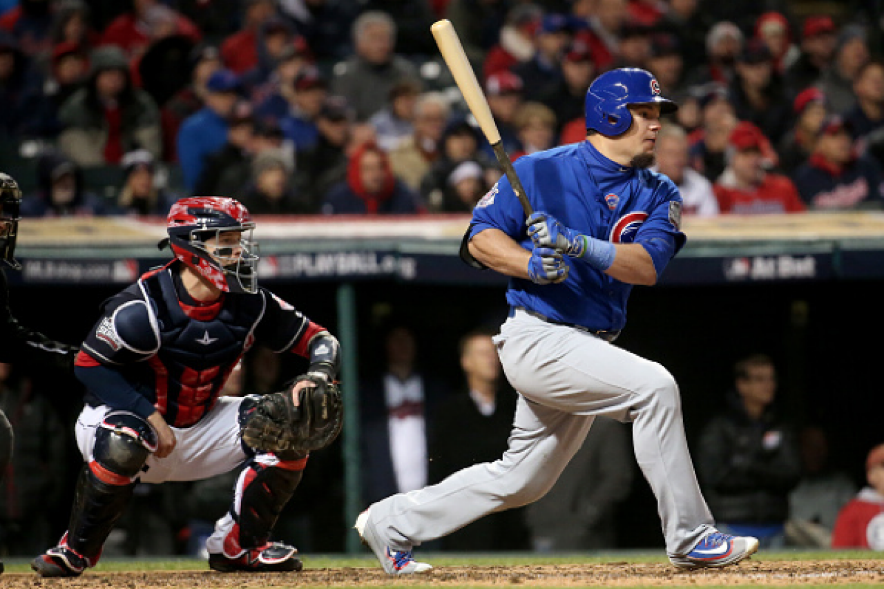 Kyle Schwarber on Cubs World Series roster